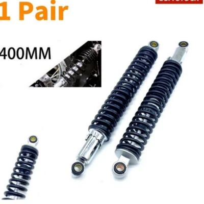 Amortiguador de aire trasero suspensión 2 piezas 400 mm para Honda XL100 XL125 XL185 TL125 Foto 1 de 4