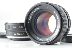 [ EXC+ 4] Contax Carl Zeiss Planar T 50mm F/1.4 Mmj Mf Prime Lens C/Y De Japón - Picture 1 of 8