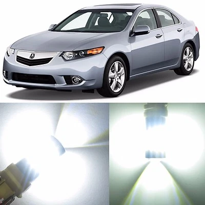 Alla Lighting Front Turn Signal Light 3457NAK White 12V LED Bulbs for Acura ZDX - Image 1 of 4
