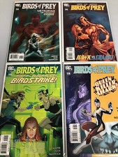 BIRDS OF PREY #113,114,115,116 (9.6-9.8) HAWK/BATGIRL/DC COMICS