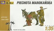 MOROCCAN /FRENCH/ INAFNTRY WITH DONKEY 1940-43 1/35 SK/HELLER LIMITED EDITION