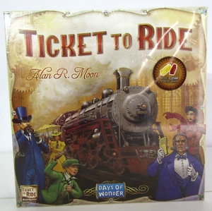 Days of Wonder Ticket To Ride By Alan R. Moon Train Adventure Board Game Sealed - Picture 1 of 10