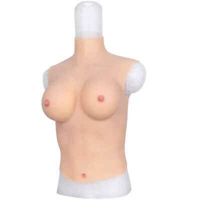 Formas de peito realistas silicone seios falsos para travesti drag queen copo B-H - Imagem 1 de 4