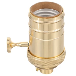 Floor-standing Lamp Repair Kit Retro Holder Light Socket with Knob - Picture 1 of 12