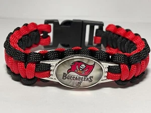 Tampa Bay Buccaneers Football Paracord Armband NEU - Bild 1 von 2