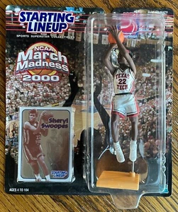 2000 Texas Tech March Madness Sheryl Swoops Action Figure Card by StartingLineUp - Picture 1 of 6