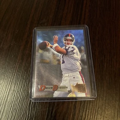 1995 Fleer Metal - #124 Dave Brown - Image 1 of 2