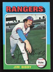 Jim Bibby 1975 Topps Mini #155 Texas Rangers EX {1126 - Picture 1 of 2