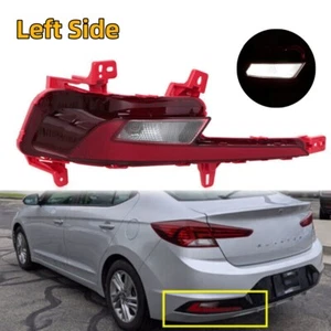 For Hyundai Elantra 2019-2020 Left Side Rear Bumper Reflector Light Lamp - Picture 1 of 14