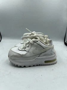 Nike Air Max Wright LTD Blanco Cuero Tenis Zapatos 317936-111 Niño Pequeño Talla 4C - Imagen 1 de 7