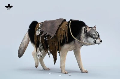 Nuevo JXK 1/6 Común Gris Lobo Modelo Animal Figura Colección Decoración Colección Foto 1 de 4