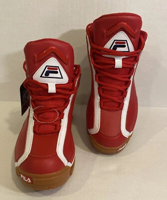 Fila Grant Hill 2 Basketball Shoes Men’s size 9.5 Red White Gum Retro - Image 1 of 4