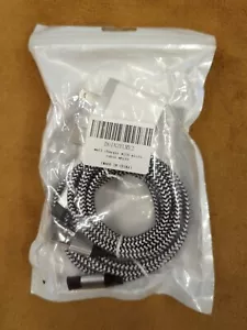 dual port Wall charger with micro USB cable chevron black silver (2)6.5Ft Cable - Picture 1 of 1