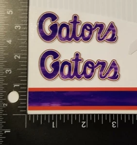 Florida GATORS Mini Football Helmet Decals - Picture 1 of 3