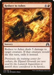 FOIL Reduce to Ashes | MtG Magic Shadows over Innistrad | English | Near Mint - Picture 1 of 1