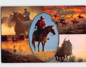 Postcard Horse Wranglers in Oregon USA - Picture 1 of 2