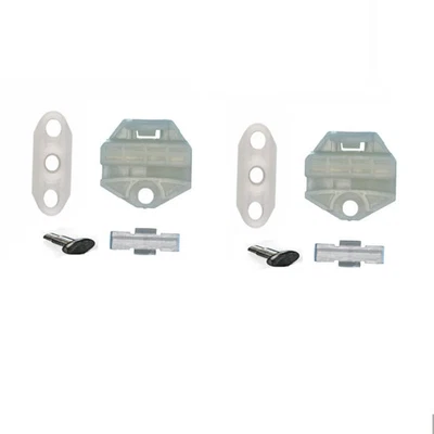 Подходит для Mercedes-Benz E300, E320, E430 1999-2004 годов выпуска зажим регулятора заднего стекла 2 комплекта - Изображение 1 из 4