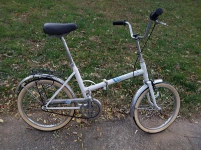 Vintage Azzurra Folding Bike Made In ITALY - Image 1 of 4