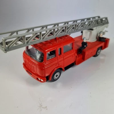 norev plastigam 1970 1/43 berliet pompier - Photo 1/4