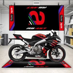 For aprilia RS457 2025 Motorcycle Garage Pit Mat Workshop display Parking mat - Picture 1 of 6