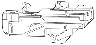 Lámpara de señal genuina Mazda DGH9-51-070 Foto 1 de 2