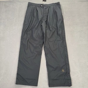 FootJoy DryJoys Hose Herren Large schwarz Regen wasserdicht Reißverschluss Druckknopf Windbreaker Golf - Bild 1 von 22