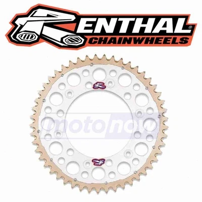 Renthal Twinring Heavy Duty Rear Sprocket for 1999-2017 Yamaha YZ250 - Drive ao Foto 1 de 4