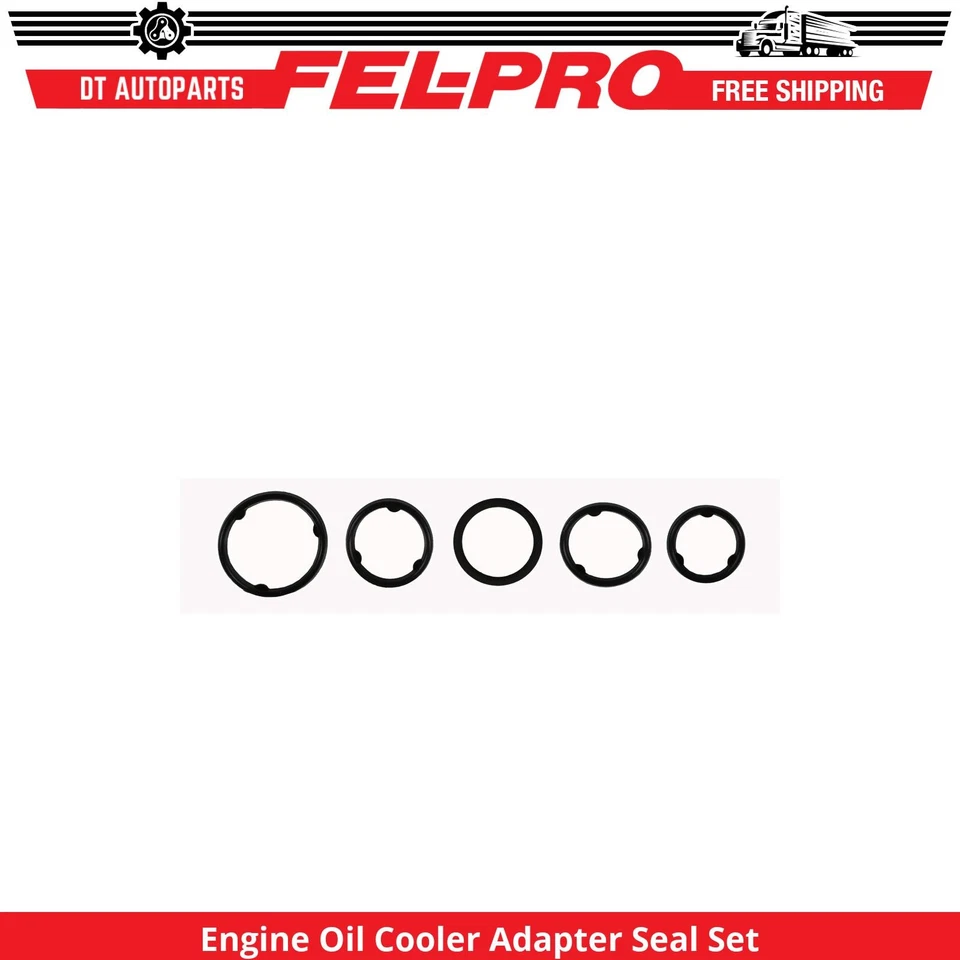 For 2014-2016 Chrysler Town  Country Engine Oil Cooler Adapter Seal Set Fel - Image 1 of 1