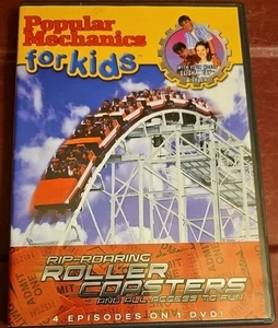 Popular Mechanics for Kids : Rip-Roaring Roller Coasters - DVD FREE SHIPPING! - Imagen 1 de 2
