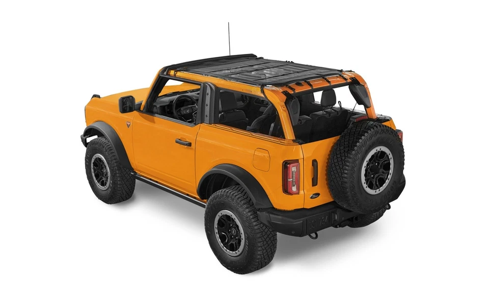 Bestop 52421-11 Mesh Fabric Access Bimini Sunshade Soft Top for Ford Bronco Foto 1 de 4