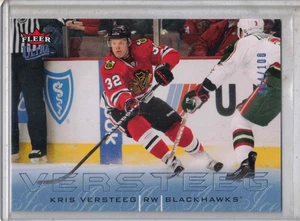 2009-10 Fleer Ultra hockey Kris Versteeg ICE Medallion /100 card #32 BLACKHAWKS - Bild 1 von 2