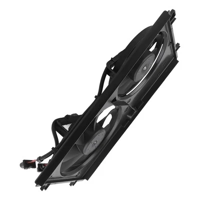 Engine Coolant Radiator Cooling Fan Assy for Audi TT for VW Clasico Jetta 99-14 - Image 1 of 4
