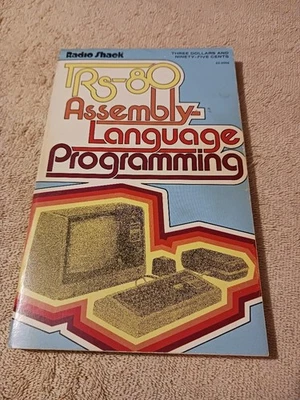 TRS-80 Assembly Language Programming Radio Shack Barden Vintage Computer - Image 1 of 4