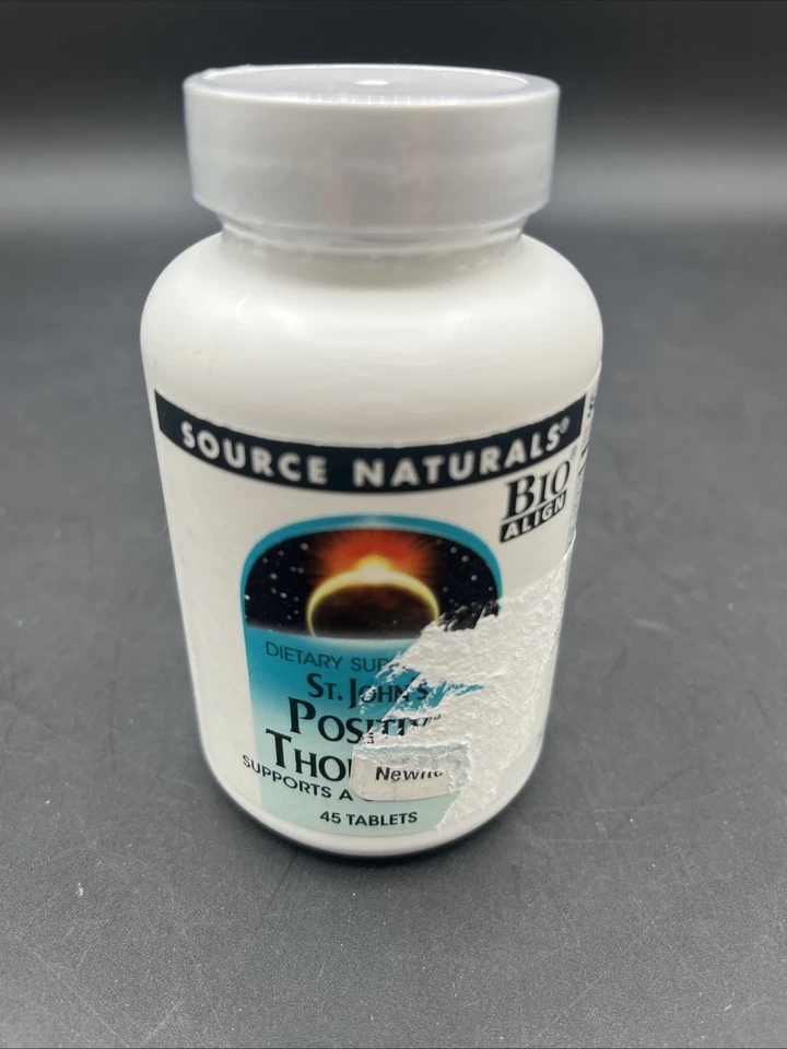 "Source Naturals St. John's Positive Thoughts, 90 Tablets"