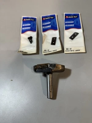 Amana Tool RC-1109 Insert V-Groove 160 Deg x 13/64 CH x 1/2 Inch SHK CNC Router - Image 1 of 4