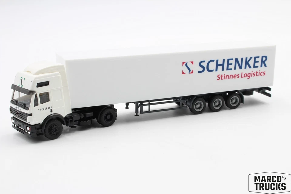 Herpa MB SK94 Koffersattelzug "Schenker Stinnes Logistics" 1:87 /H25710 - Bild 1 von 1