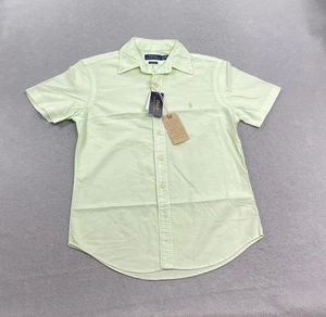 Polo Ralph Lauren Shirt Mens Small Green Button Down Classic Fit Oxford - Picture 1 of 13