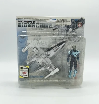 Takara Microman BioMachine BM-02 MachineStinger + Figura Godoh Exclusiva de EE. UU. Foto 1 de 4