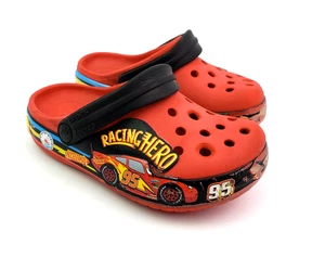 Crocs Classic Disney CARS Toddler Boys Size 9 Red Racing Hero Slip On Clog Shoes - Picture 1 of 14