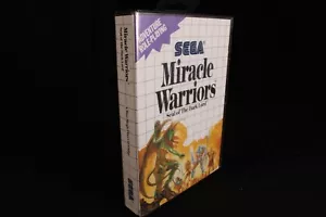 Sega Master System Miracle Warriors | Complete in Box vintage retro video game - Picture 1 of 17