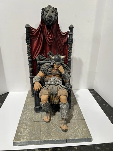 McFarlane Conan The Hour Of The Dragon Series 2, King Conan Of Aquilonia Dusty Cover