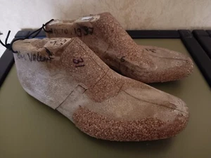 1 Paar alte Schuhleisten / Schuster /Leisten @ Material? Gr 44 ? @ Sohle 28 cm - Bild 1 von 4