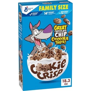 Cookie Crisp Breakfast Cereal, Chocolate Chip Cookie Taste, Made with Whole Grai - Picture 1 of 6