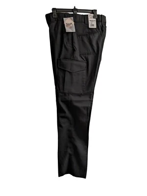 Flying Cross BLACK Uniform Pants Women's 12 REG NWT No Hem Supercrease ProX Fit - Image 1 of 4