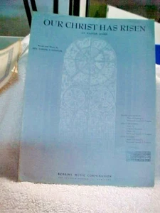 PARTITURAS - REV. JOSÉ P. CONNOR - NUESTRO CRISTO HA RESUCITADO - Imagen 1 de 4