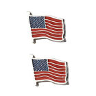  USA-Flaggenstift Hochwertige Manschettenknöpfe Metall Knopf