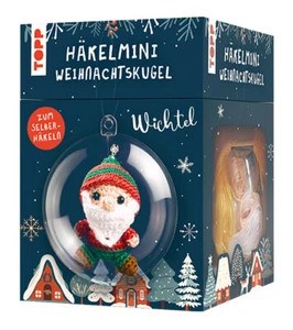Topp Juego de Ganchillo Mini Bola de Navidad de Ganchillo, Juego Completo para DIY Decoración de Navidad - Imagen 1 de 6