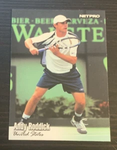 2003 Netpro Tennis ANDY RODDICK Rookie Card RC #4 - Picture 1 of 2