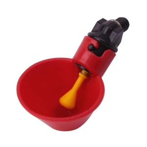 Tazas de riego para aves de corral alimentador de pollos riego relleno automático hilo de 3 pulgadas - Imagen 1 de 10