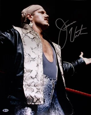 Jesse Ventura Signed 16x20 Photo BAS COA WWE AWA WCW Wrestling Picture Autograph - Image 1 of 4